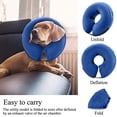 thumbnail image 3 of Inflatable Dog Cone Collar, Dog Rehabilitation Collar, Post-Operative Inflatable Dog Collar, Soft Dog Collar,M, 3 of 8
