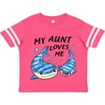 thumbnail image 3 of Inktastic My Aunt Loves Me- Whale Shark Boys or Girls Toddler T-Shirt, 3 of 5