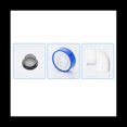 thumbnail image 2 of Fully Automatic Water Level Control Float Valve Auto Shut Off Ball Mini Float Valve Automatic Water Level Controller,1 x Water Level Control Float Valve 1 x Filter 1 x PTFE tape 1 x elbow,Blue, 2 of 7