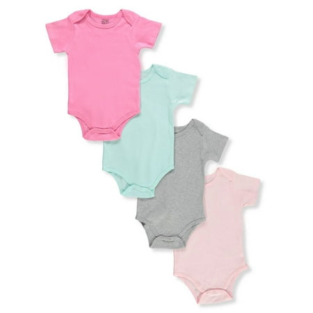 - Sweet & Soft Baby Girls' 4-Pack Bodysuits