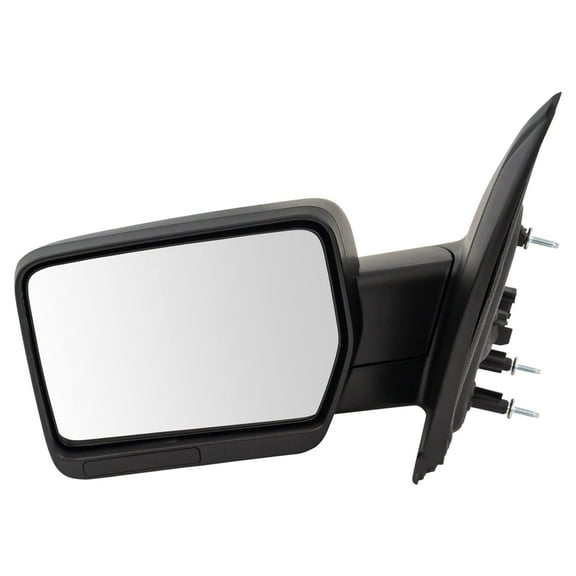 TRQ Mirror Power Textured Black Driver Side Left LH for 09-10 Ford F150 Pickup MRA08393