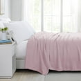 thumbnail image 4 of Southshore Fine Living, Inc. 100% Cotton Twin Blanket for Twin or Twin XL Bed, Pastel Pink, 4 of 9