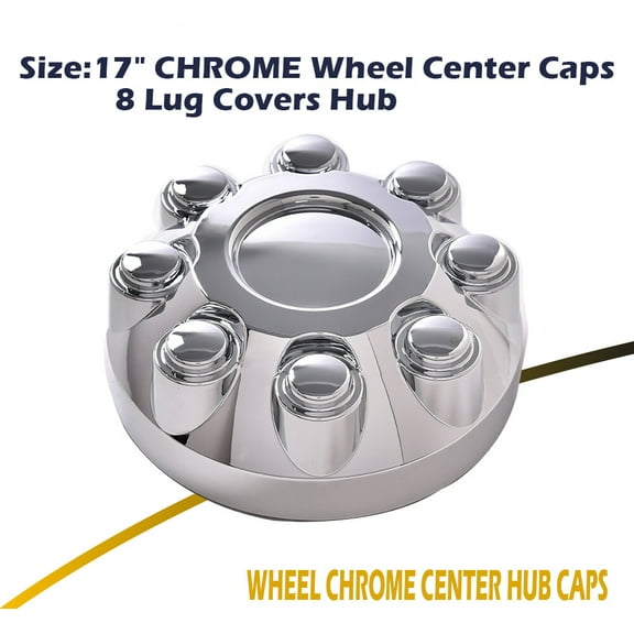 4 Pcs Fit For Ram 2500 3500 Truck 17" Wheel Center Hub Caps 8 Lug Covers