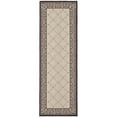 thumbnail image 1 of Safavieh Courtyard Sand Indoor Outdoor Rug - Runner 2'4" x 12', 1 of 4