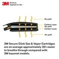 thumbnail image 7 of 3M Secure Click Multi-Gas/Vapor Cartridge/Filter P100 D80926 2PK, 7 of 7