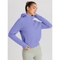 thumbnail image 3 of FUNING Womens Zip Up Hoodies Jackets Cropped Sweatshirts Fleece Fall Outfits Casual Comfy Y2k Tops Winter Clothes 2025, 3 of 6