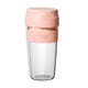 thumbnail image 2 of Inteprter Licuadora eléctrica a prueba de agua con correa de mango, máquina para hacer jugo a prueba de fugas de frutas, dormitorio doméstico rosa Electrodomésticos Rosa Inteprter HA062539-01B, 2 of 6