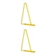 thumbnail image 1 of Methold Estante de almacenamiento de discos de vinilo para revistas montado en la pared triangular, color blanco Type1, 1 of 1