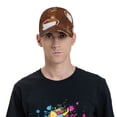 thumbnail image 4 of Fotbe Sloths Need More Coffee Gorro Clásico de Béisbol, Gorra Ajustable con Broche Snapback, Gorro de Exterior de Algodón Suave, 4 of 6