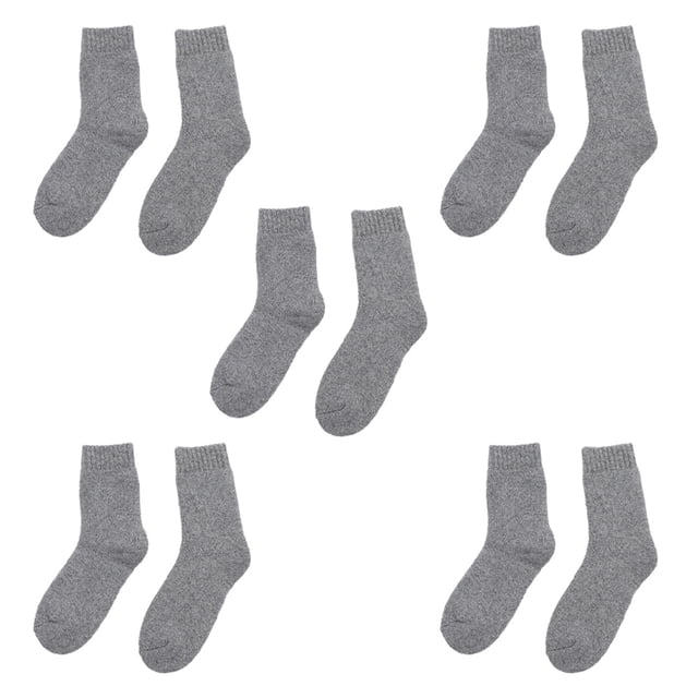 Calcetines gruesos de lana Senderismo Botas cálidas de invierno Calcetines gruesos suaves y cómodos para clima frío Adepaton BST3004628-3