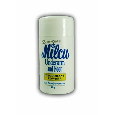 Milcu 2-In-One Underarm & Foot Powder (40g)