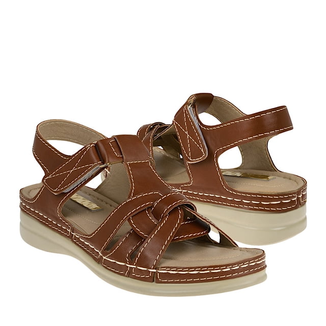 SANDALIAS DAMA STYLO 3100 SIMIPIEL CAFÉ Stylo 3100