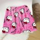 thumbnail image 4 of Sanrio-pantalones cortos de franela de Hello Kitty para mujer, pijamas de verano, pantalones deportivos informales, pantalones de Casa informales, regalos, Y2k2381, 4 of 5