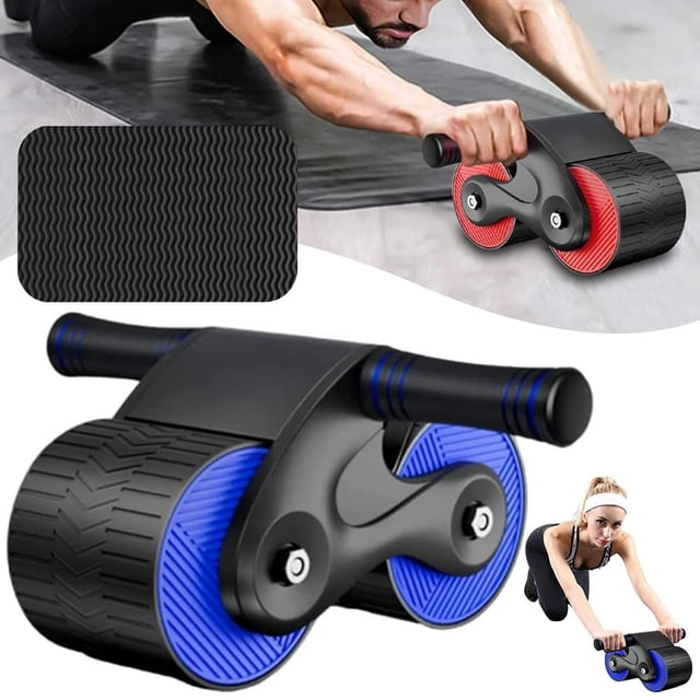 Automatic Rebound Abdominal Wheel Roller Home Portable Abdominal Exerciser for Core Workouts with Ergonomic Handle Sold