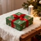 thumbnail image 4 of Adornos navideños, adornos navideños, regalos navideños, papel de regalo navideño, papel de regalo para envolver regalos, adornos navideños, rollo de papel de regalo de 5 metros, papel de embalaje., 4 of 6