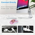 thumbnail image 2 of AOOOWER 2 in 1 Type C USB Wire Mouse 7 LED Backlight 1000DPI 3 Buttons Mouse for Laptop, 2 of 17