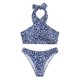 thumbnail image 4 of Conjunto de bikini con estilo para mujer, traje de baño de dos piezas con relleno, almohadilla para el pecho, sin soporte de acero, ropa de playa OAVQHLG3B Store  lin121212, 4 of 4