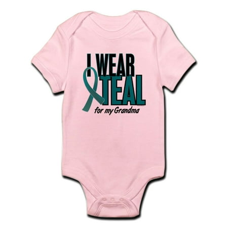 

CafePress - I Wear Teal For My Grandma 10 Infant Bodysuit - Baby Light Bodysuit
