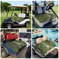 thumbnail image 6 of Golf Cart Seat Covers for 2 Seater,Sage Green Trees Microfiber Cart Seat Towel Blanket,Forest Art Decor Spring Summer Nature Leaf Absorbent NonSlip Bench Seats Protector for Golf Course 51"x31", 6 of 9