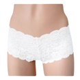 thumbnail image 2 of Bóxer Secret Treasures para Mujer, Blanco Casual Encaje Talla EG, 2 of 4