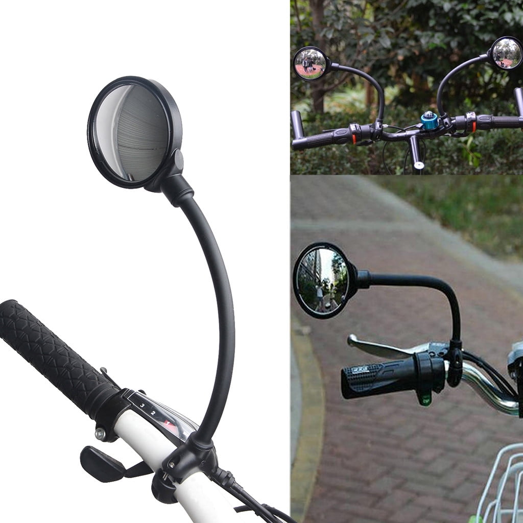Adjustable Bike Rearview Mirror Bike Bicycle Handlebar Flexible Safe DIY Tool 