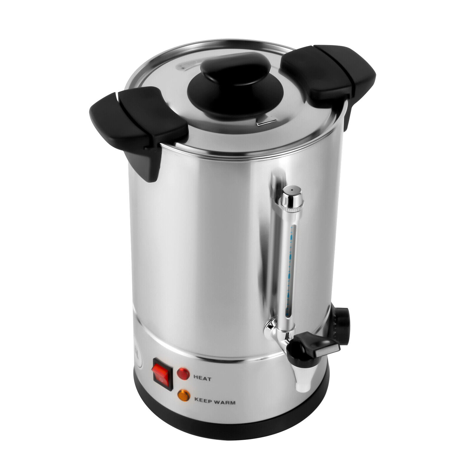 Fichiouy 5L Catering Hot Water Boiler Tea Urn Coffee Commercial Electric  Stainless Steel