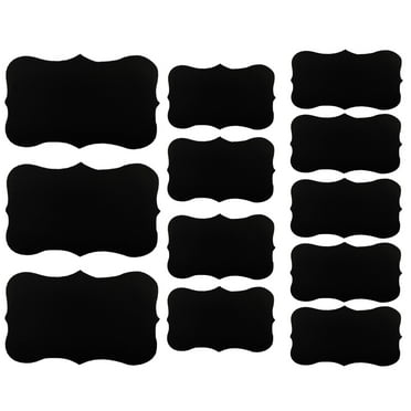 Chalkboard Label Stickers, Assorted Shaped, 3-inch, 24-count ...