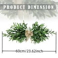 thumbnail image 3 of Piwvid 24" Floral Swag, Greenery Swag, Artificial Olive Flower Swag, Spring Floral Swag with Green Leaves Olive Fruit, for Wedding Arch Party Wall Home Garden Decor, 3 of 6
