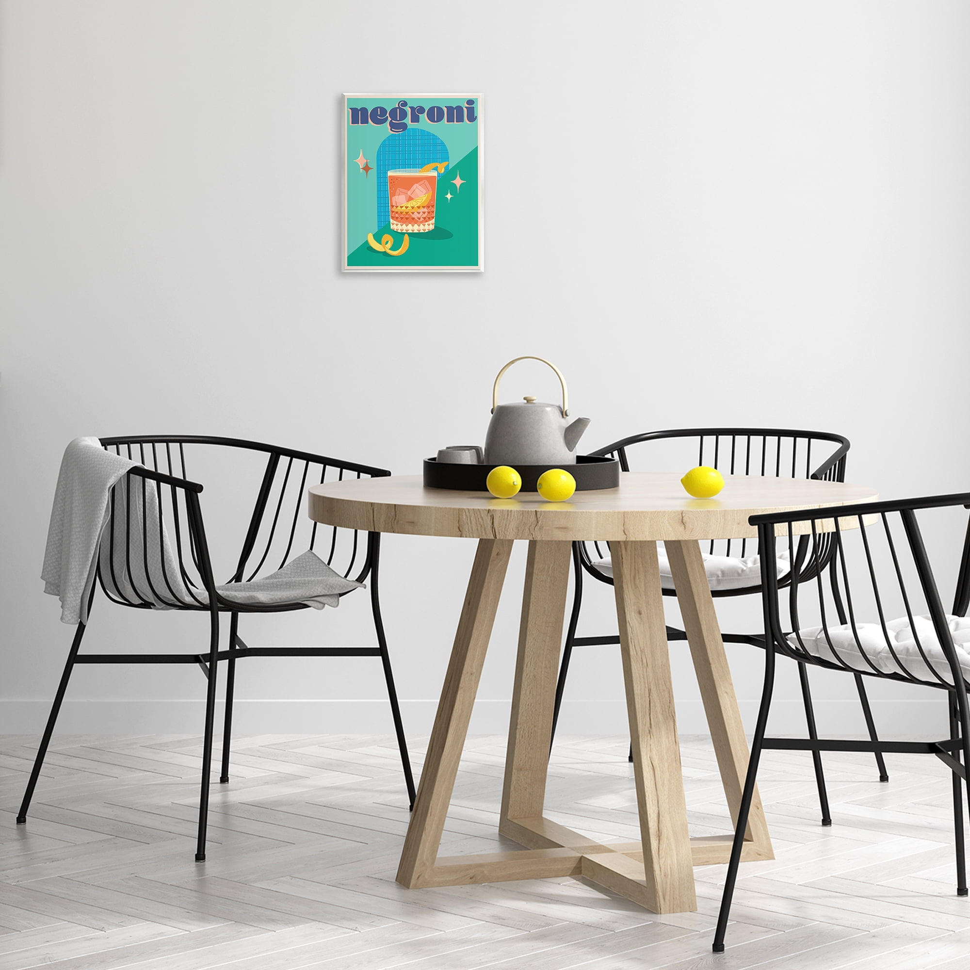 Stupell Industries Classic Retro Negroni Food & Beverage Painting Unframed Art Print Wall Art, 11 x 14