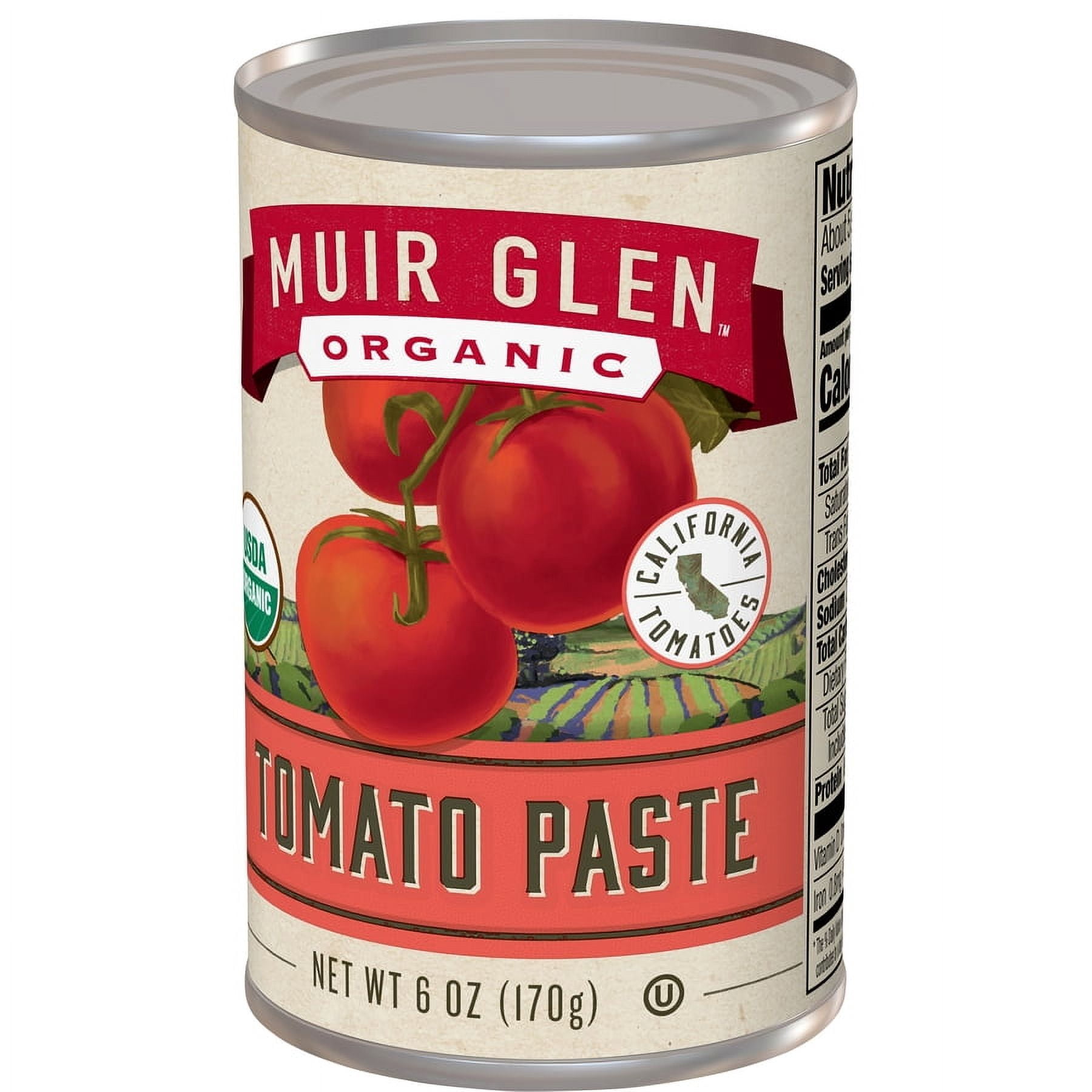 Muir Glen Tomato Paste 6 oz (Pack Of 24)