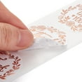 thumbnail image 4 of Thank You Stickers Gift Tag Adhesive Labels DIY Projects Art Supplies Plants Pattern Round Paper 4.2cm 500pcs/roll, 4 of 4