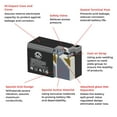 thumbnail image 4 of Can-Am BRP Outlander 400 XT ATV Replacement Battery (2004-2013) - This is an AJC Brand Replacement, 4 of 4
