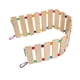 thumbnail image 3 of Chicken swing chicken toys chicken hanging swing chicken wooden ladder Chicken Swing Chicken Wooden Ladder Hanging Feeder Bird Hens Toy for Poultry Rooster ChicksS ANGGREK Otros, 3 of 8