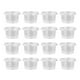 thumbnail image 1 of 50pcs tazones de plástico simples tazas de mermelada contenedores de budín suministros para el hogar HOMEMAXS 14277423-MX, 1 of 6