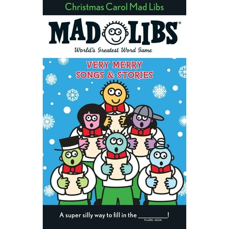 Christmas Carol Mad Libs : Stocking Stuffer Mad (Best Stocking Stuffers For Kids)