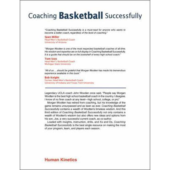 Pre-Owned Coaching Basketball Successfully (Paperback) 0736083723 9780736083720
