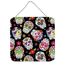Day of the Dead Black Wall or Door Hanging Prints