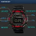 thumbnail image 4 of YATLTE Mens Fashion Military Multifunction Digital Watches, Watch Waterproof, Backlight, Alarm, Stopwatch Features - Rugged Wristwatch for Training, Hiking, 4 of 4
