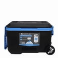 thumbnail image 1 of Hielera Hartplas Everest Adventure 52Qt con Ruedas | 80 Latas, 5 Días de Hielo, Color Negro/Azul, 1 of 4