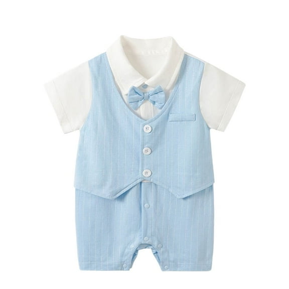 High Quality Short Jumpsuits Romper Outfit Set for Baby Boys