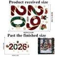 thumbnail image 2 of 2026 New Year Window Clings Sticker Set for Christmas and Holiday Decor - Removable PVC Decals for Glass Windows in Homes and Stores, 2 of 4