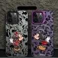 thumbnail image 2 of Disney-funda de Mickey y Minnie para teléfono móvil, carcasa bonita para Apple iPhone 16, 15 Pro Max, 16 Pro, 14 Pro, 13, 12, 11 Pro Max, 14 Plus, 2 of 5