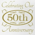 thumbnail image 2 of CafePress - 50Th Wedding Anniversary - Adjustable Unisex Printed Trucker Hat with Mesh Back, 2 of 10