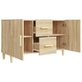thumbnail image 3 of vidaXL Sideboard Sonoma Oak 100x36x60 cm Engineered Wood, 3 of 5