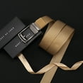 thumbnail image 3 of SENDEFN Ratchet Golf Belt for Men, Nylon Web Belt with Automatic Slide Buckle With Gift Box, 3 of 8