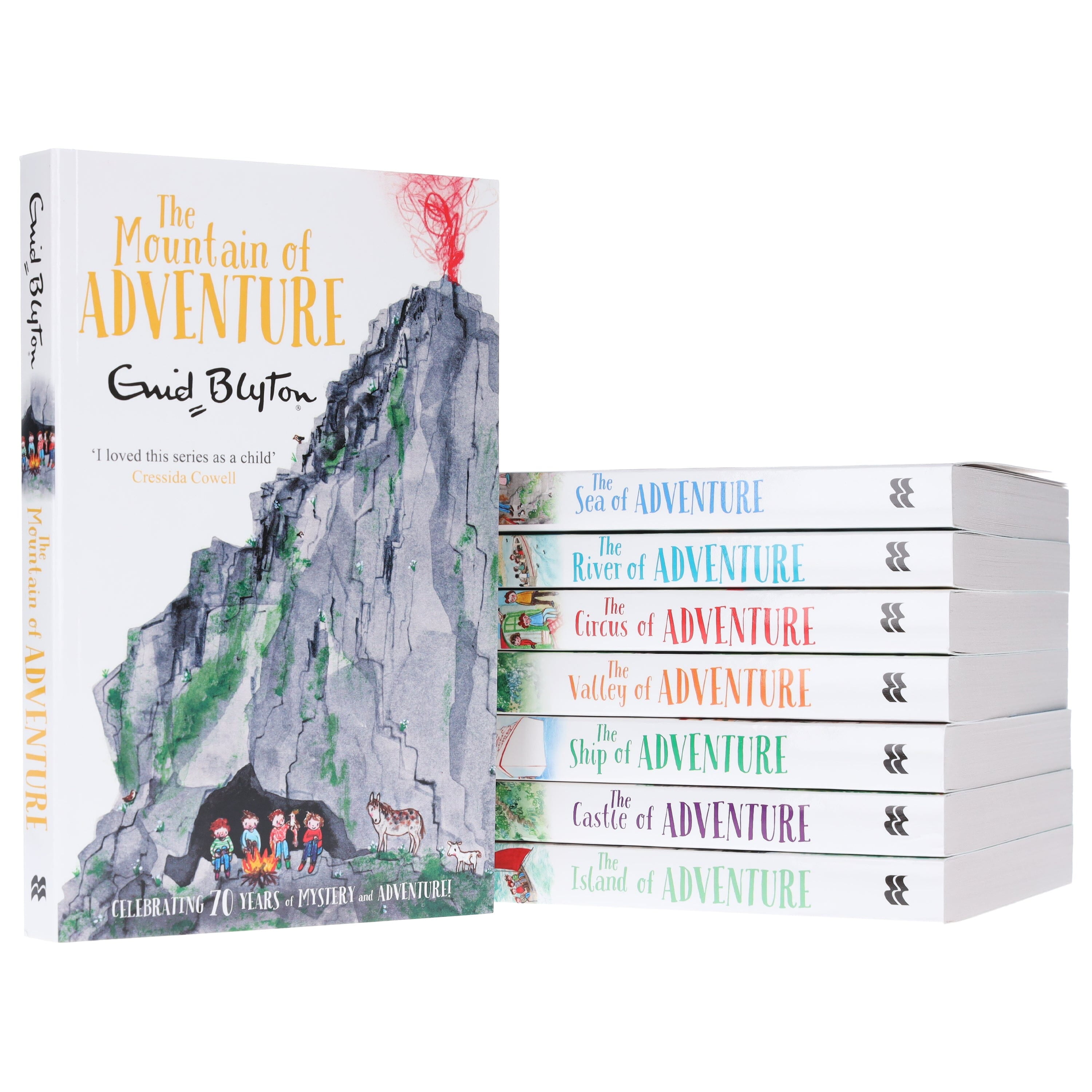 Enid Blyton Adventure Series 8 Books Box Set - Ages 9-14 - Paperback