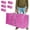 Pink, variant on 66 Gallon Extra Large Storage Bags 6 Pack – Teal XXL Heavy Duty Waterproof Moving Tote Bags for College Dorm, Travel, Clothes & Bedding Foldable Zippered Duffle with Handles