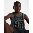 thumbnail image 4 of Weekend Academy Boys Mesh Tank Top, Sizes 4-18, 4 of 5