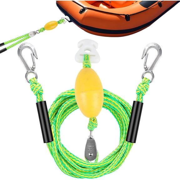 Watersports Heavy Duty Tow Harness with D Rings,Boat Tow Harness for Towing Towable Tube, Water Ski, Wakeboard