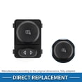 thumbnail image 6 of Unique Bargains Car Mirror Switch No.15808774 View Mirror Remote Control Switch for Chevrolet Traverse for Saturn Outlook Plastic Black, 6 of 7
